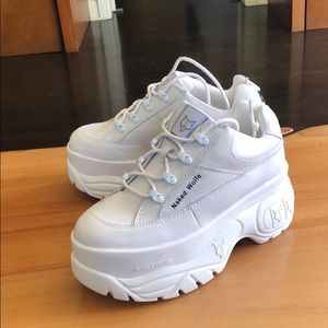 BRAND NEW Naked Wolfe Sporty White Vegan Sneaker